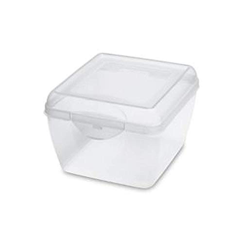 Sterilite Flip Top Box 7-3/8L X 6-5/8W X 4-3/4H Storage bin