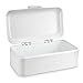 Polder KTH-916201 Retro Bread Box/Bin, White