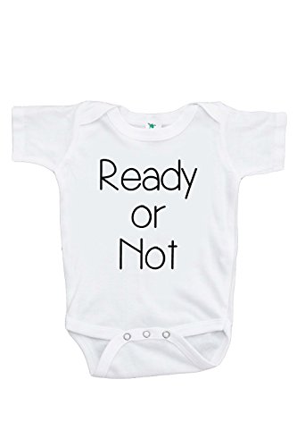 Ready or Not Pregnancy Announcement Onepiece 0-3 Months