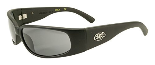 Black Flys Micro Fly 2 - Matte Black - Smoke Polarized
