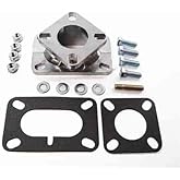 Racing Power Co. R2025 RACING POWER CO-PACKAGED 2 BARREL CARB TO 1 BARREL MANIFOLD