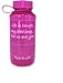 (PINK) Hydr-8 Sports Water Bottle 1000mL Tritan BPA Free Plastic 32oz