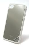 Wireless Phone Accessory Sole Trader @ New Iphone 4/4s Protective Case White Mirror Skin Cover Book