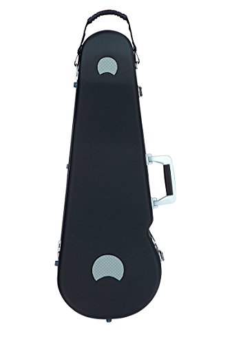 Bam Panther Contoured Viola Case, Black