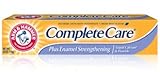 Arm & Hammer Complete Care Toothpaste, Enamel Strengthening, Fluoride Anti-Cavity, Fresh Mint 6 Ounces (Pack of 4)