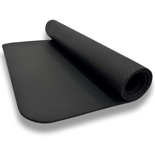 アイリスプラザ トレーニングマット ブラック 振動 騒音吸収 滑り止め加工 静音 VIR-009TK-BK 【Amazon.co.jp限定】 ヨガ
