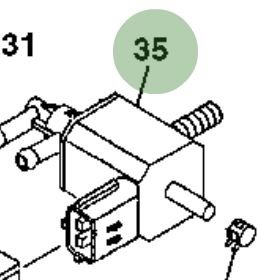 John Deere Original Equipment Solenoid #AM118873