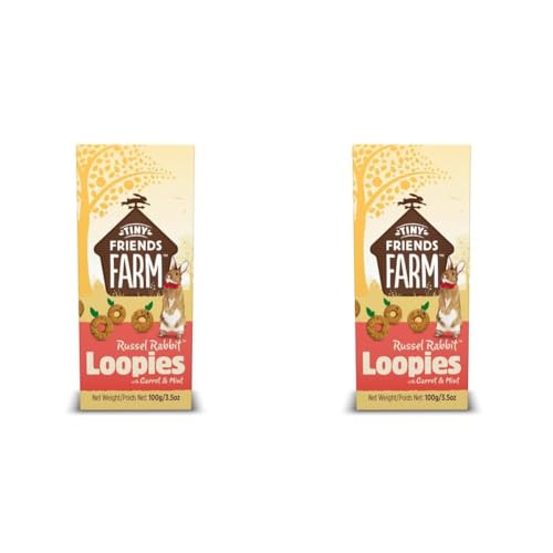 Tiny Friends Farm Russel Loopies with Carrot & Mint (Pack of 2)