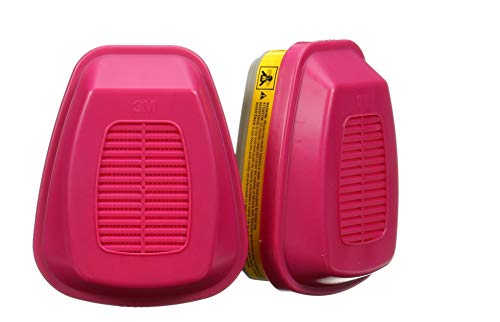 3M 60923HB1-C Replacement Cartridges for Professional Multi-Purpose Respirator (Packaging may vary)