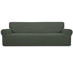 Easy-Going Stretch 4 Seater Sofa Slipcover 1-Piece