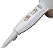 VASLON 1875W Lightweight Negative Ions Hair Blow Dryer with Concentrator Nozzle 2 Speed and 3 Heat Settings Cool shot button DC Motor White (White)