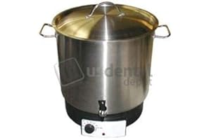UVUBXT KEYSTONE - KEYSTONE Denture Curing Unit 110volts - Stainless Construction for Easy Cleaning and Anti - Corrosion - Can be Used for Both Boil Out and Curing - Thermostatic 34-1050159 Us Dental Depot