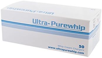 Ultra Purewhip Whipped Cream Chargers N2O 50PK by Creamright