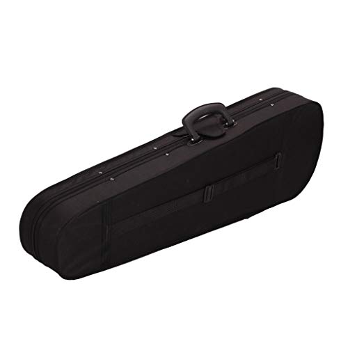 Topfire New 4/4 Acoustic Violin Case Bow Rosin Natural