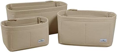 Bag Organizer, Handbag Shaper, Tote Bag Felt Insert, Fit in LV Speedy, LV Neverfull, LV Palermo, and other Tote Bags.