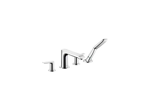 Grifo monomando repisa bañera bimando Metris de Hansgrohe ...