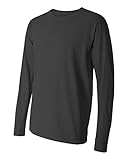 Comfort Colors Ringspun Garment-Dyed Long-Sleeve T-Shirt (C6014)- Pepper,XX-Large