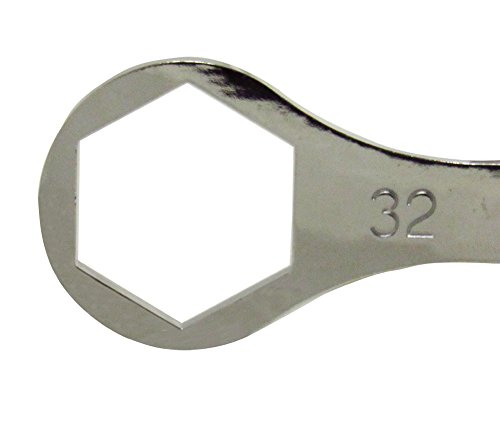 Pit Posse 12042232 Motorcycle Axle Nut Spanner Wrench Combo Compact Rider Tool Pack 22mm 32mm