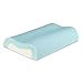 Sleep Innovations Cool Memory Foam Contour Pillow with Microfiber Cover, Made in The USA with a 5-Year Warranty - Standard Size
