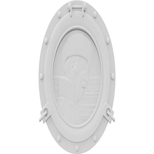 Ekena Millwork ROSC025X050CONUF 2 W x 5" H x 1/2" P Medium Constitution Rosette…