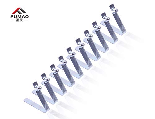 image for FUMAO Manufacture Supply 10Pcs V Shape Metal Spring Clip Used for 0.28