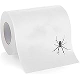 Laila and Lainey Spider Toilet Paper - Prank, Practical Joke, or Gag Gift - Halloween Decoration or White Elephant Gift Idea â€¦