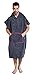 Winthome Changing Towel Robe, Surf Poncho (Gray) Short