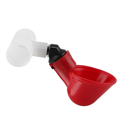 N#A Wachtel-Tränke Enten-Tränke Wachtel-Feeder-Wasser-Nippler Hühnerwasser für Hühnergeflügel(4 in Charge (20mm Diameter… – Bild 3