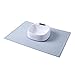 PETKIT Pet Food Feeding Mat, Silicone Dog Cat Placemat, Waterproof Spill Proof Non Slip Dog Food Mat, Collapsible Portable Dog mats for Food and Water, 18.1“ x13.4”, Grey