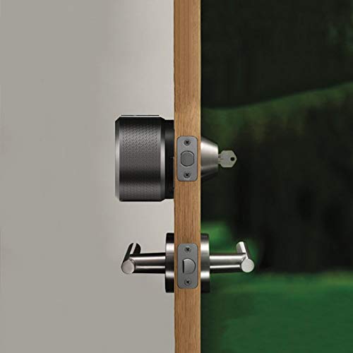 August Smart Lock Pro + Connect, 3rd gen technology - Dark Gray, Compatible with Alexa (Certified Refurbished) - Thumbnail 7