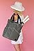 Maggie Mather Tennis Tote, Travel Tote (Pewter)