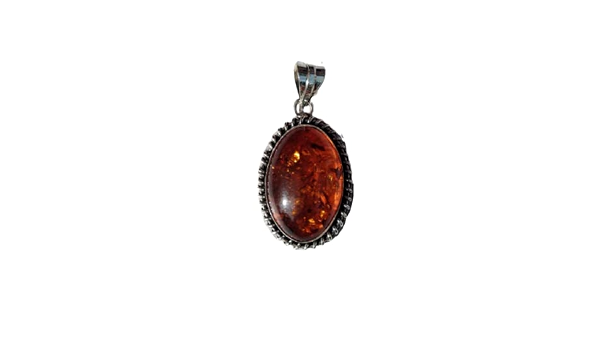 Amazon.com: Amber Pendant, 925 Sterling 