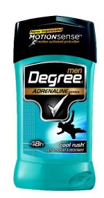Degree Men Adrenaline Series Cool Rush, 2.7 Ounces