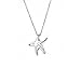 Bling Jewelry Hawaii Ocean Sea Tropical Beach Vacation Nautical Starfish Pendant Necklace For Women Teens .925 Sterling Silver