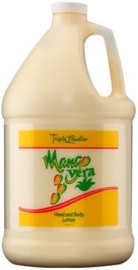 Aloe vera Mango Triple lanolin Hand and body lotion 1 gallon