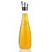 AVACRAFT Glass Carafe, Strong 3mm Thick, Hot and Cold Water Glass Pitcher with Lid and Spout, Water Pitcher, Ice Tea Pitcher With Lid, Stylish Hand Crafted, Juice Jar, 40 Oz