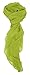 Love Lakeside Modern Chiffon Solid Color Silk Blend Oblong Scarf 02-Lime Green