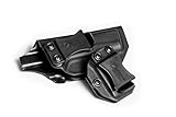 IWB Glock 43 Holster with Magazine Holster | Made in USA by Combat Veteran Owned Company | Mag Pouch | Concealed Carry Clip CCW Holsters Inside The Waistband