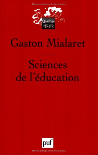 Sciences de l'éducation