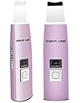 KINGDOMCARES Facial Skin Ultrasonic Scrubber Gentle Peel Dermabrasion Skin Rejuvenation Microdermabrasion Blackhead Removal Skin Peeling Extractor Anti-Age Cordless Rechargeable Pores Cleanser Purple