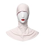 Weixinbuy Muslim Under Scarf Cap Hijab Islamic Neck Cover Head Wear Cap Beige