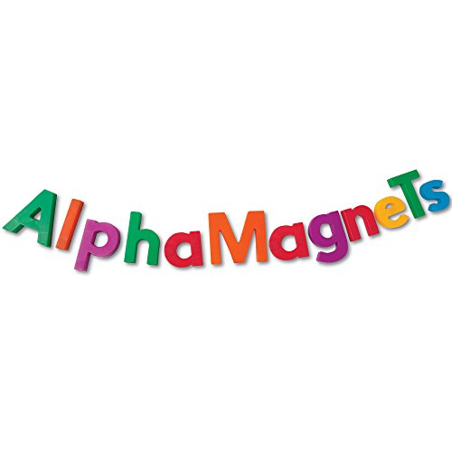 Educational Insights Multicolored AlphaMagnets and MathMagnets, 214 Pieces
