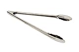 2 Pack - 16 Inch Stainless Commercial Spring Tongs