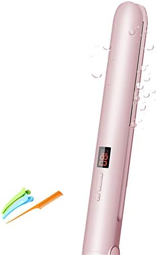 LDNGGE Hair Straighteners 2 in 1 Hair Straightener and Curlers Iron for Hair Straightening with Ceramic Plate, Multi Stylers for Long Short Wet Dry Hai