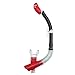 U.S. Divers Lux Platinum Snorkel Set Compatible with GoPro - Panoramic View Mask, Pivot Fins, Dry Top Snorkel + Gear Bag, Black & Red, L/XL