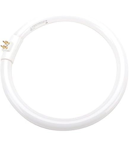 5.5 Inch 4 Pin T4 12W Circular Fluorescent Bulb Replacement for Conair
