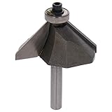 Utoolmart Chamfer Router Bit 1/4 Shank 7/8 inch Dia