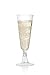 DRINKET Plastic Champagne Flutes 5oz Cups Toasting Glasses 2 Piece Champagne Flutes Set Bulk 100 Disposable Pk Shatterproof For Wedding Mimosa Bar Wine Party Supplies
