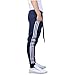 Mooncolour Men's Casual Slim Fit Jogging Harem Pants (Navy, M)
