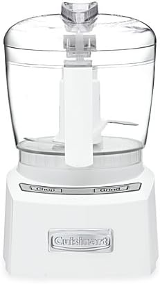 Cuisinart Elite Collection 4-Cup Chopper/Grinder in Die-Cast | UL Listed (White)